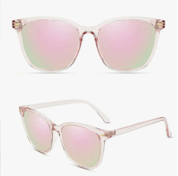 1 Pair Polarized Sunglasses For Women, Square Mirrored Shades With UV Protection Reduce Glare Sun Glasses - Image 2